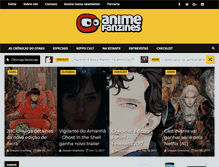 Tablet Screenshot of animefanzines.com